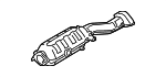 1584A350 - Exhaust: Converter &amp; Pipe for Mitsubishi Image