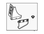 KMV651PV0A - Body: Mud Guard for Mazda Image