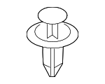 B45A56146A - Body: Wheel Opening Molding Fastener for Mazda Image