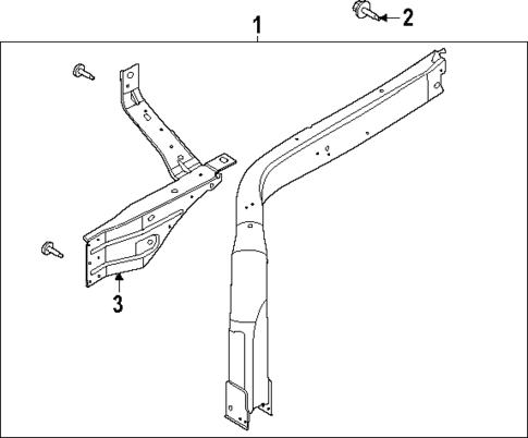 Structural Components & Rails for 2025 Ford Expedition #0