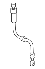 12807516 - Brakes: Brake Hose for Saab: 9-3, 9-3X Image