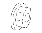 13217120 - Brakes: Axle Nut for Saab: 9-3, 9-3X, 9-5 Image