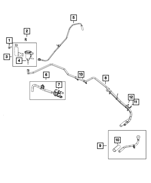 6104173AA - Emission Controls: Hex Flange Head Screw, Mounting for Mopar Image image