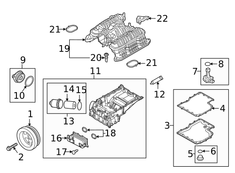 Engine Parts for 2018 Porsche Cayenne #7