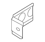 31214146 - Body: Hinge Pillar Upper Bracket for Volvo: C30, C70, S40, S60, S80, V50, V70, XC70, XC90 Image