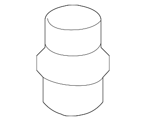 12671708 - : Oil Filter Connector for Cadillac: XT5, XT6 | Chevrolet: Blazer Image