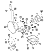68193707AA - Automatic Transmission 3 Speed: Transmission Solenoid for Jeep: Wrangler Image