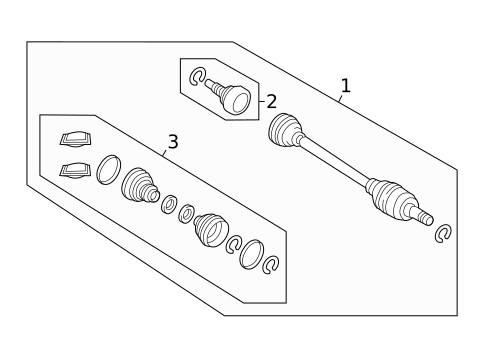 Drive Axles for 2022 Land Rover Range Rover #0