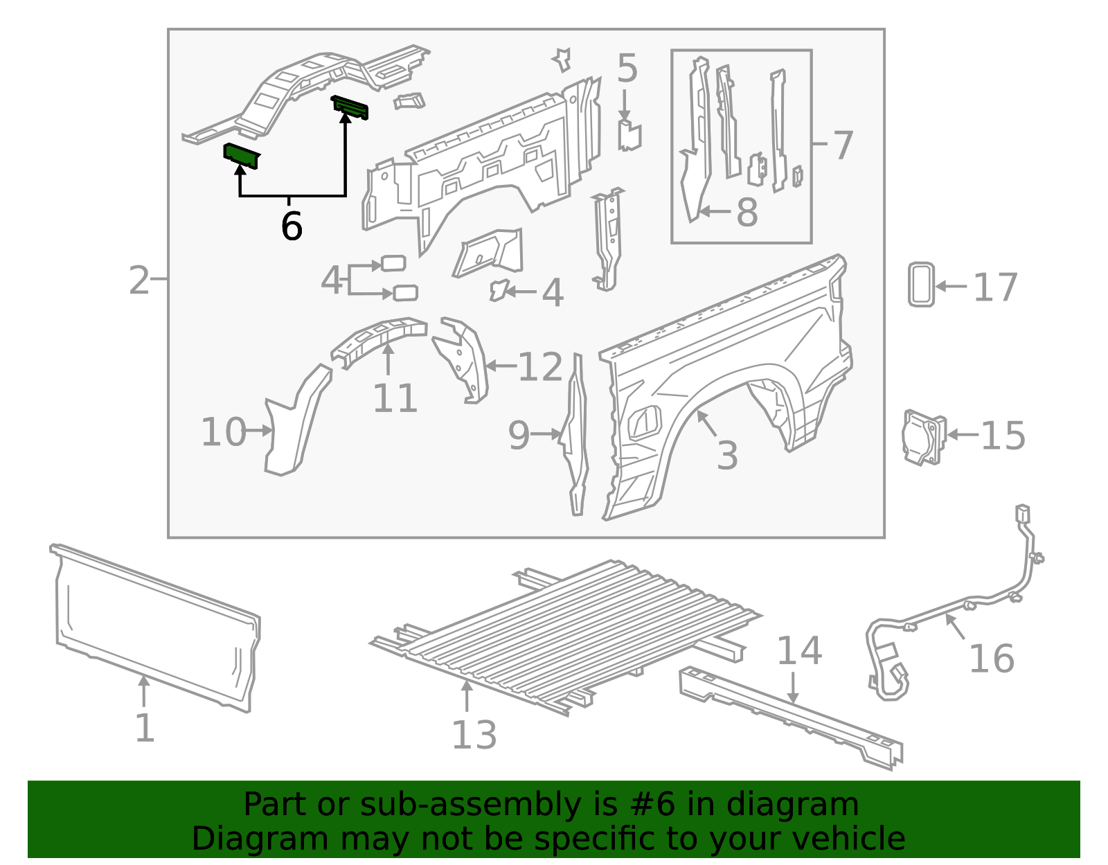 Upper Bracket 85554847 | AutoNationParts.com