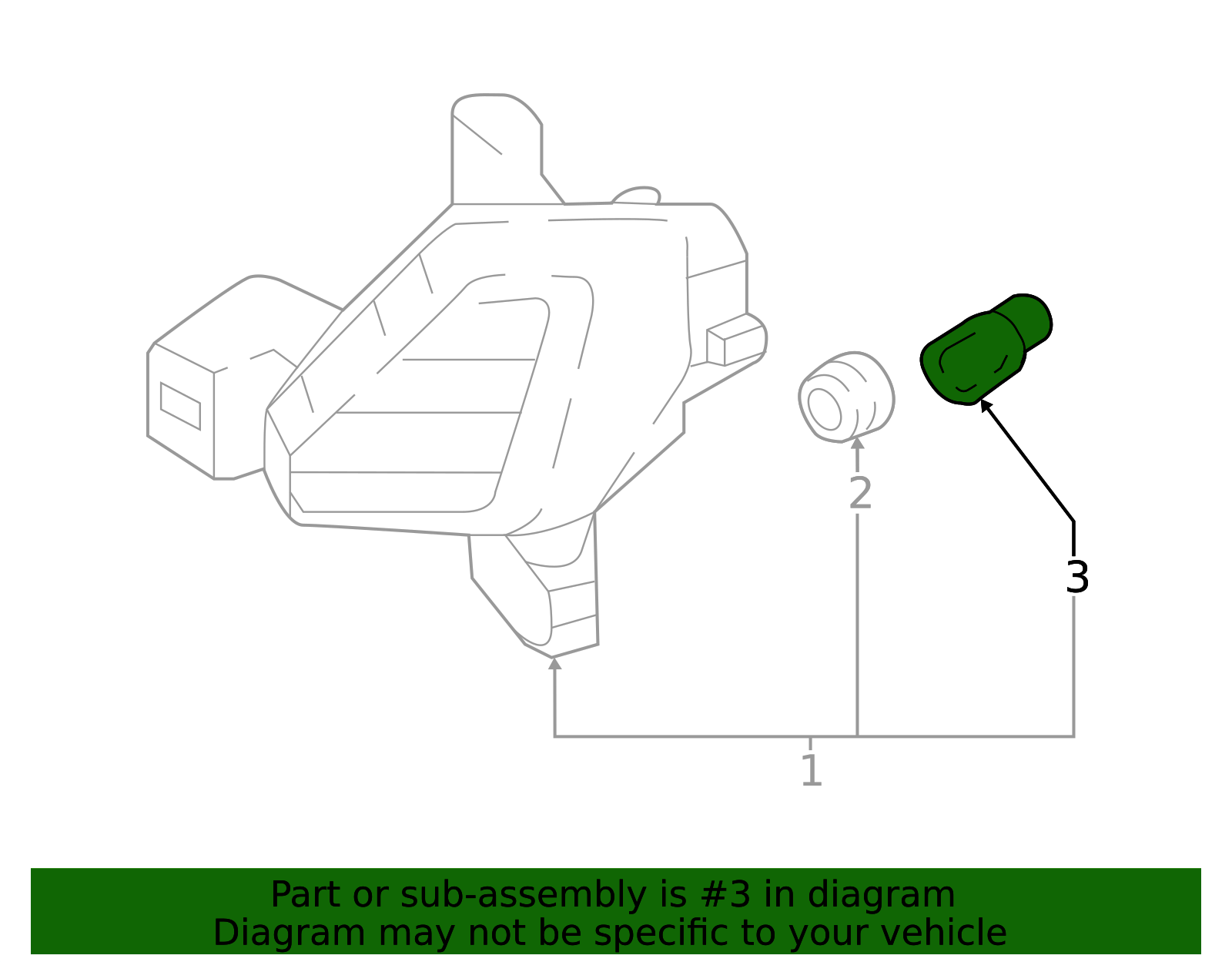 2018-2019 Hyundai Sonata Bulb 18644-28088-S | Hyundai Parts Counter