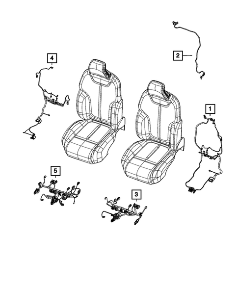 Wiring, Body and Accessories for 2022 Jeep Grand Cherokee L #2