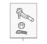 4547009080 - : Outer Tie Rod for Toyota: Camry Image