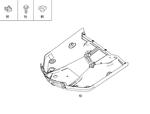2516100408 - Chassis Sheet Metal/Air Intake: Cover for Mercedes-Benz: R320, R350, R500 Image