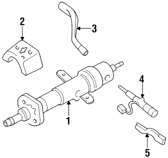 26040436 - Steering: Steering Column for GM Image