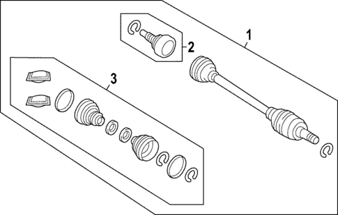 Drive Axles for 2022 Land Rover Range Rover #0