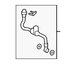 1464TZ5A01 - Brakes: Brake Hose for Honda: Passport, Pilot, Ridgeline Image