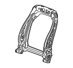 13582533 - Body: Seat Back Frame for GM Image