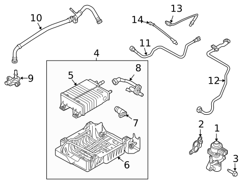 Powertrain Control for 2012 Ford Escape #1