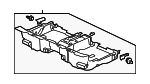83302T3LA11ZA - Body: Floor Carpet for Honda: Accord Image