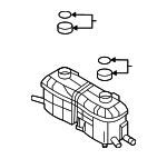 25430JI500 - : Expansion Tank for Hyundai Image