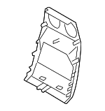LR015492 - Body: Rear Trim Panel for Land Rover: LR4, Range Rover Sport Image