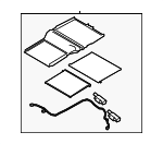 LR181266 - Body: Sunroof Cover for Land Rover: Discovery Image