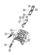 68593509AB - Exhaust: Heat Shield for Mopar Image