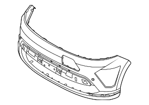 86510BF040 - : Bumper for Hyundai Image
