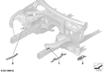 41007488043 - Bodywork: Bracket, Dsc for BMW: 230i, 230iX, 330e, 330eX, 330i, 330iX, 430i, 430iX, G82 M4 GT4, i4 eDrive35, i4 eDrive40, i4 M50, i4 M50 xDrive, i4 M60 xDrive, i4 xDrive40, M2, M2 CS, M240i, M240iX, M3, M3 Comp. M xDrive, M3 Competition, M3 CS, M340i, M340iX, M4, M4 Comp. M xDrive, M4 Competition, M4 CS, M4 CSL, M440i, M440iX, Z4 30i, Z4 M40i Image image