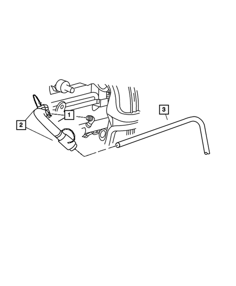 Fuel Lines for 2003 Jeep Liberty #1