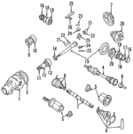 38154P6017 - : Rear Shim for Nissan: 240SX Image