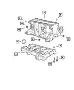 6036543AA - Engine 2.4L Four Cylinder: Pipe Plug for Mopar Image