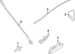 NZ6Z6043881A - : 2022-2024 Ford Maverick - Rod for Ford: Maverick Image