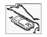 KT284 - Cooling System: Motorcraftâ„¢ Drive Motor Inverter Coolant Line for Ford Image