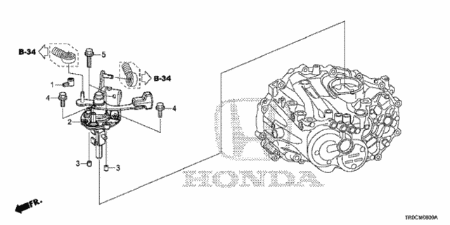 MT Shift Arm - Shift Lever (1.8L) for 2015 Honda Civic #0