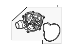 1392006402 - Cooling System: Thermostat for Mercedes-Benz Image