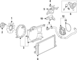 131194 - Cooling System: ACDelcoâ„¢ Thermostat for GM Image image