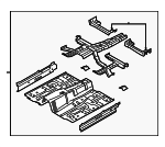 65100G9530 - : Front Floor Pan for Hyundai Image