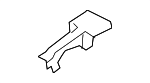 89525S9000WK - Body: Rear End Track Cover Cap for Kia Image