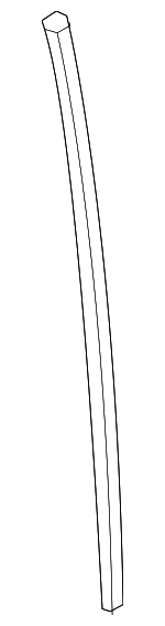 72312TK8A01 - Body: Applique Seal for Honda: Odyssey Image