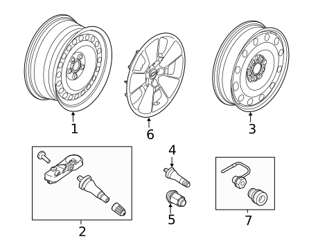 Wheel for 2018 Ford Explorer #0