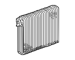 885013A050 - : Evaporator Core for Lexus: GS300, GS400, GS430, SC430 Image