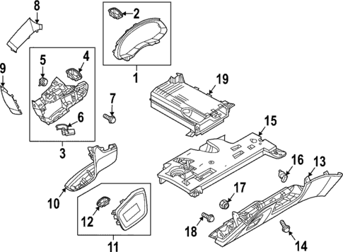 Lower Instrument Panel for 2025 Audi RS7 Sportback #0