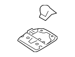 6366208031 - Body: Map Lamp Assembly Plate for Toyota: Sienna Image
