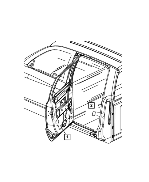 Portes pour 2004 Dodge Dakota #0