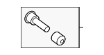 839601361 - Suspension: Valve Stem for Volkswagen Image