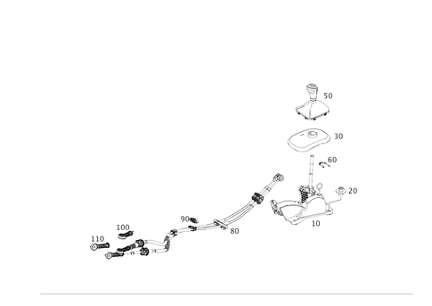 Floor Shift, Mechanical Six-Gear Transmission for 2015 Mercedes-Benz GLA250 #0