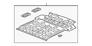 15205451 - Body: Floor Pan Assembly for GM Image