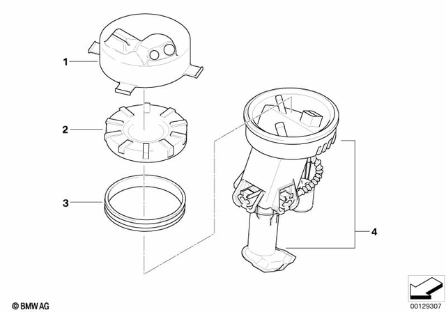 16147723464 - : Fuel Pump Assembly for BMW-Motorrad Image