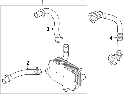 Oil Cooler for 2025 Kia EV6 #0